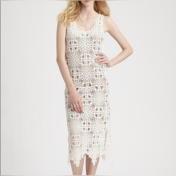 NWOT Lace Dress with Flesh color Liner - Picture 2 of 9